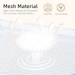 Storage MANIAC Sweater Drying Rack, Mesh Clothes Drying Rack, Stackable Laundry Drying Rack, Lay Flat Dryer for Delicates, Portable Dry Rack for Indoor or Outdoor, White, 4-Pack