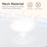 Vista 4 de STORAGE MANIAC Estante para Secar Suéteres, Estante de Secar Ropa de Malla, Estante de Secar Ropa de lavandería Apilable, Secador Plano