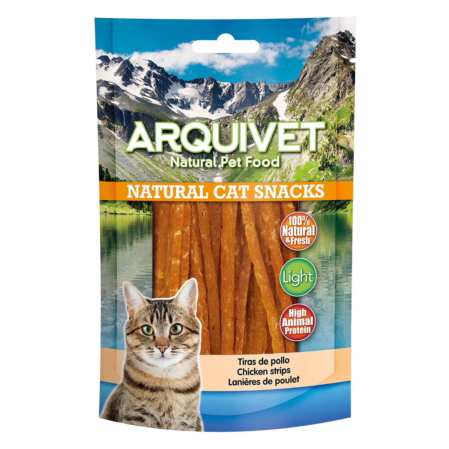 Arquivet Hähnchenstreifen, 50 g, 24 Stück