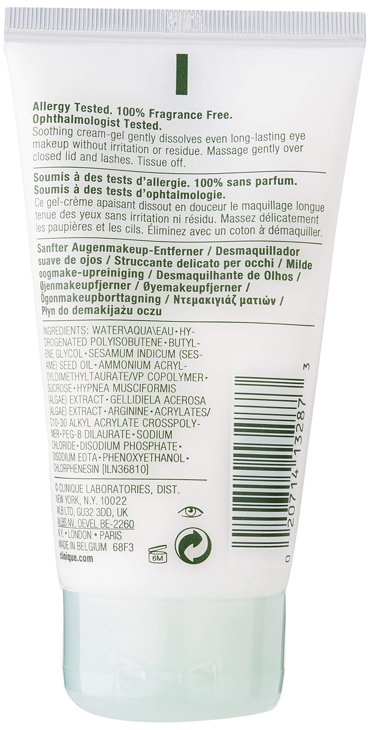 Clinique Naturally Gentle Eye Makeup Remover