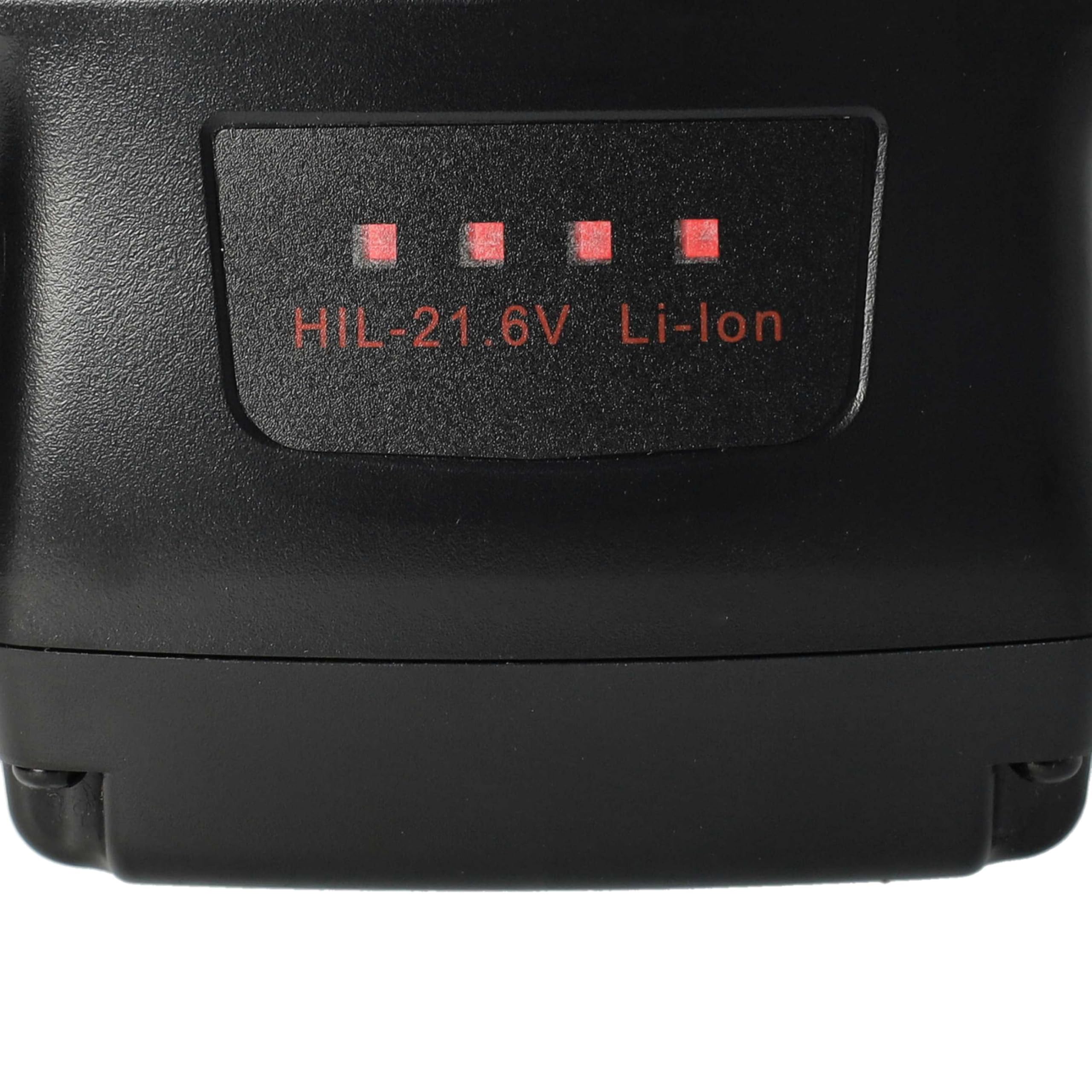 vhbw 3 x akumulator kompatybilny z Hilti SIW 22-A, SIW 22T-A, TE 2-A22, TE 4-A22 elektronarzędziowa (3000 mAh, litowo-jonowa, 21,6 V)
