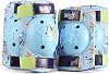Elbow and Knee Pads for Kids, Protective and Comfortable Outdoor Gear Set for Ages 3 with Adjustable Velcro Straps, Shock Absorption, Bike Knee Pads for Boys and Girls