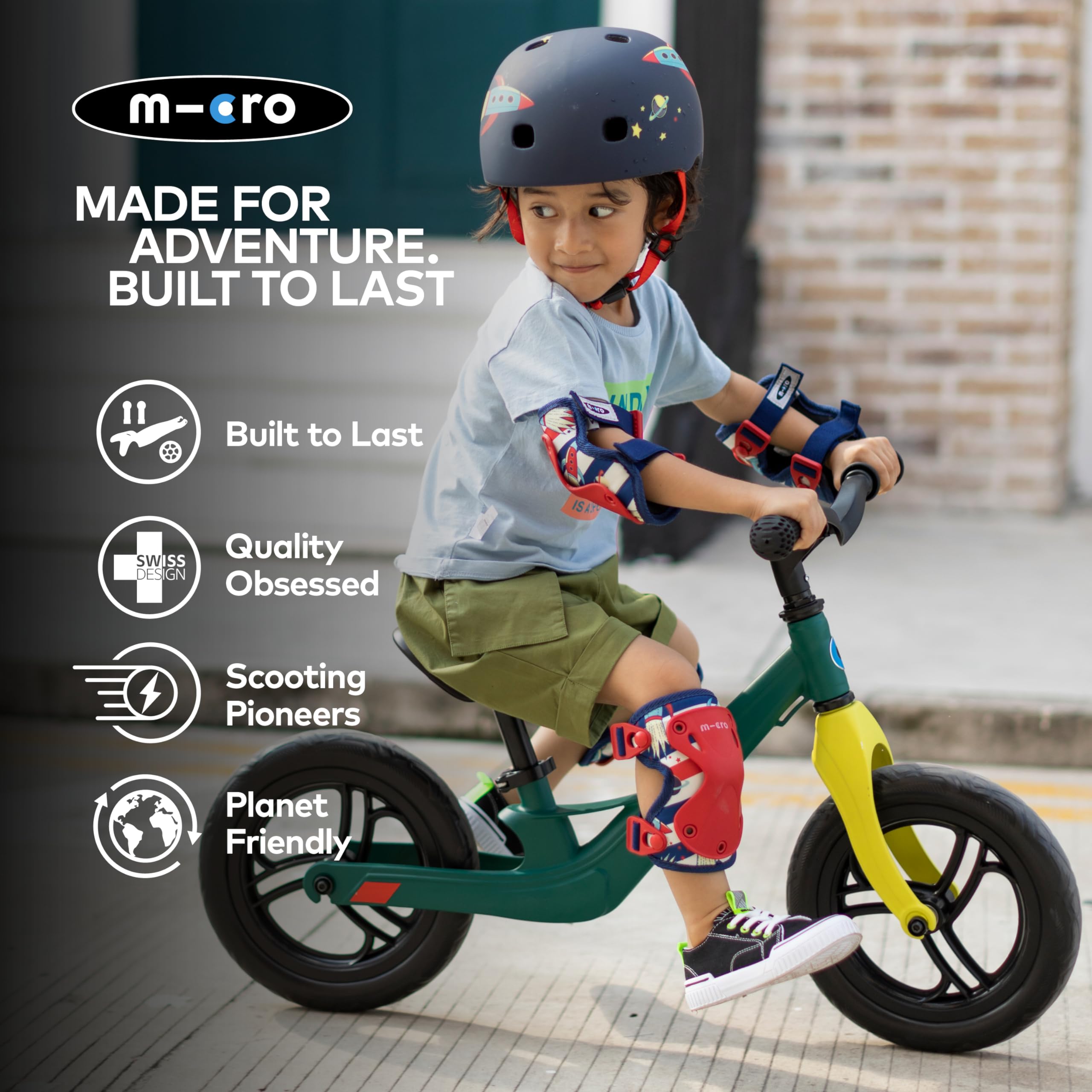 Micro | Balance Bike Lite | Cadre Magnesium et Roues EVA | 2 à 5 Ans