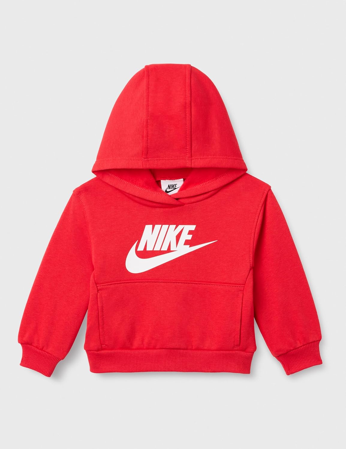 Nike Baby Sportswear Club Fleece Pullover Hoodie and Joggers 2-Piece Outfit Set (Large Swoosh Logo)
