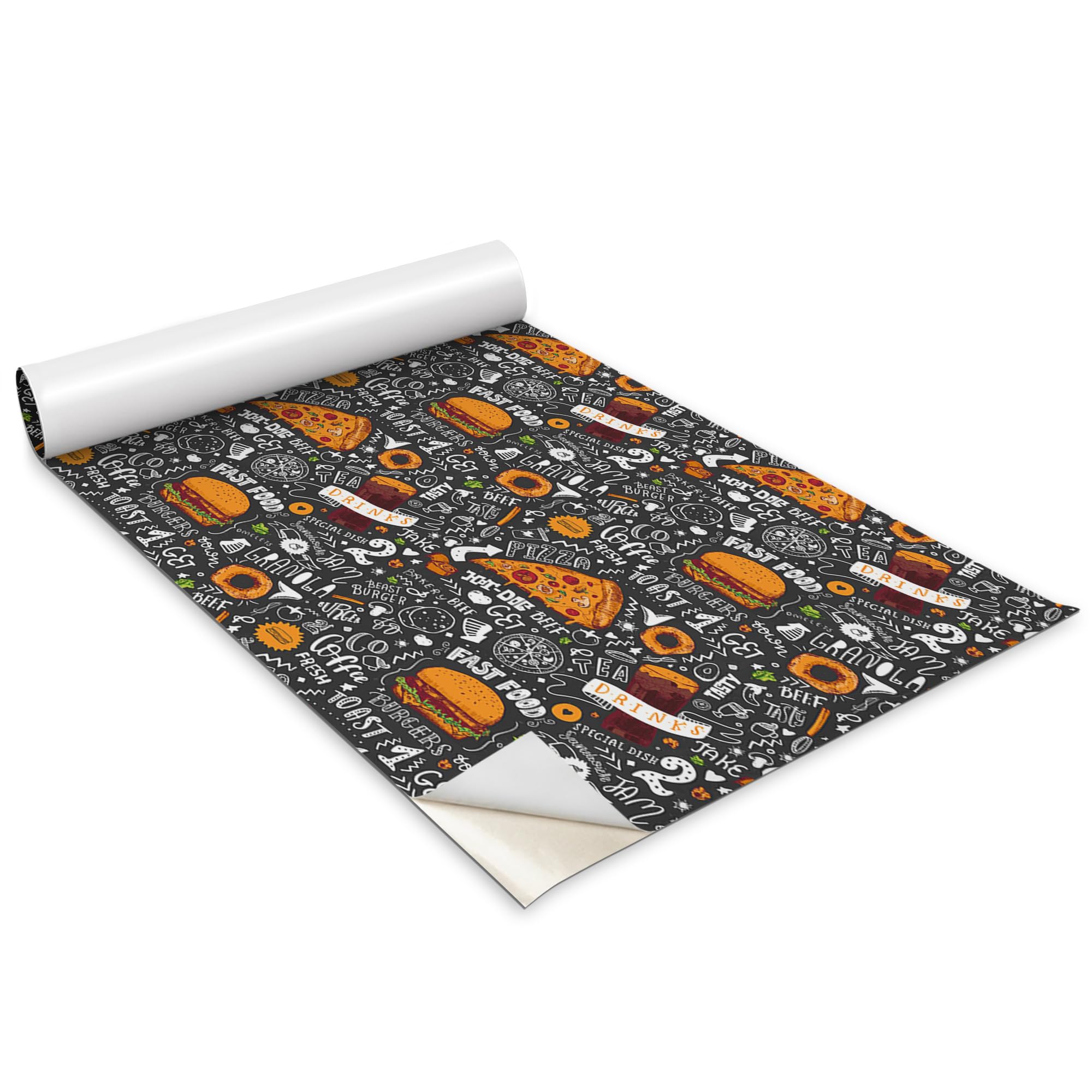 Papel pintado autoadhesivo para armario cocina y dormitorio Wallfluent 100x50 cm