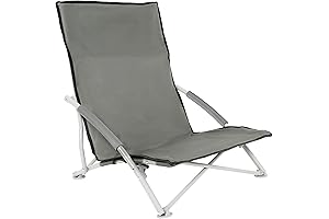 YSSOA Beach Chair for Adults-Portable Chairs Low Profile Outdoor Travel