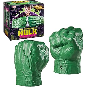 Hasbro Marvel Legends Series Incredible Hulk Premium Roleplay Fist G2053 Authentic Product