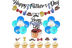 KIMOBER Father's Day Party Decorations: Joyful Festivities for Doting Dads