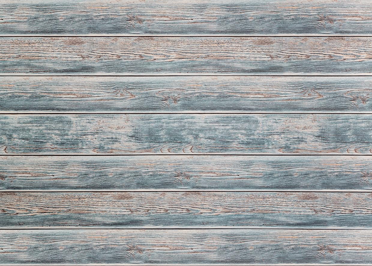 Alltten 7x5ft Rustic Wood Backdrop Wall Background Wooden Backdrop for Home Office F285