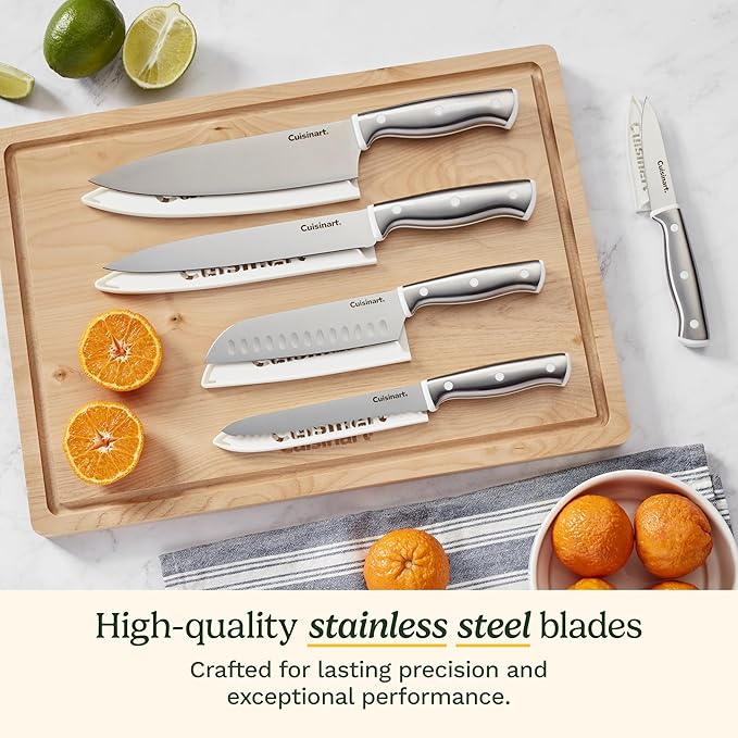 Set Cuchillos Cocina 10 Piezas Acero Inoxidable miniatura 2