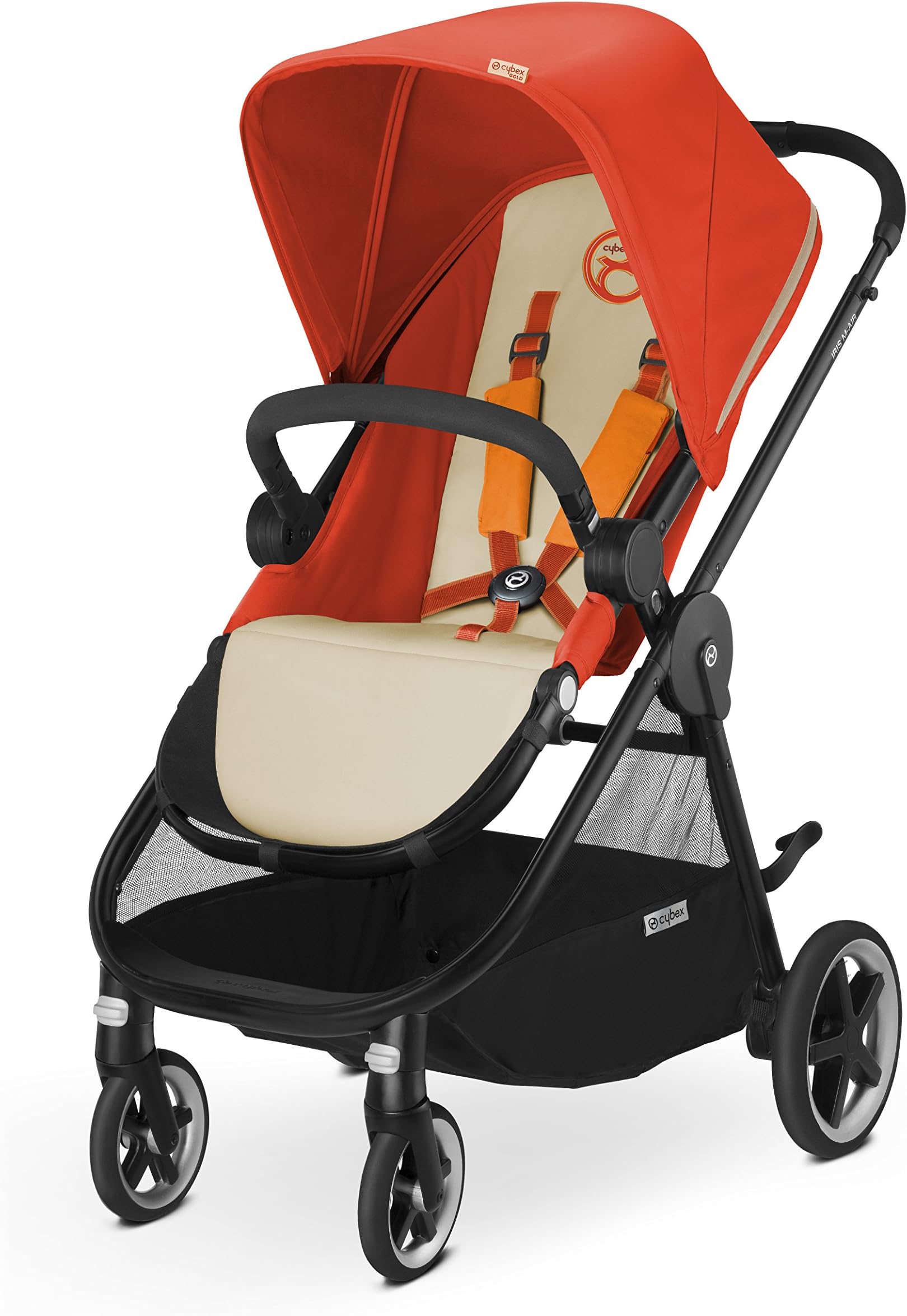 CYBEX Iris M-Air Baby Stroller, Autumn Gold