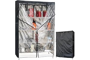 Wire Shelf Covers for Wire Shelving- 600D Heavy Duty, Waterproof, Dustproof Standing Shelving Units