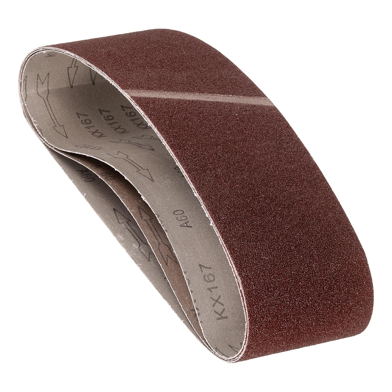 4 Pcs Sanding Belts 4 x 36 Inch 60 Grit Aluminum Oxide