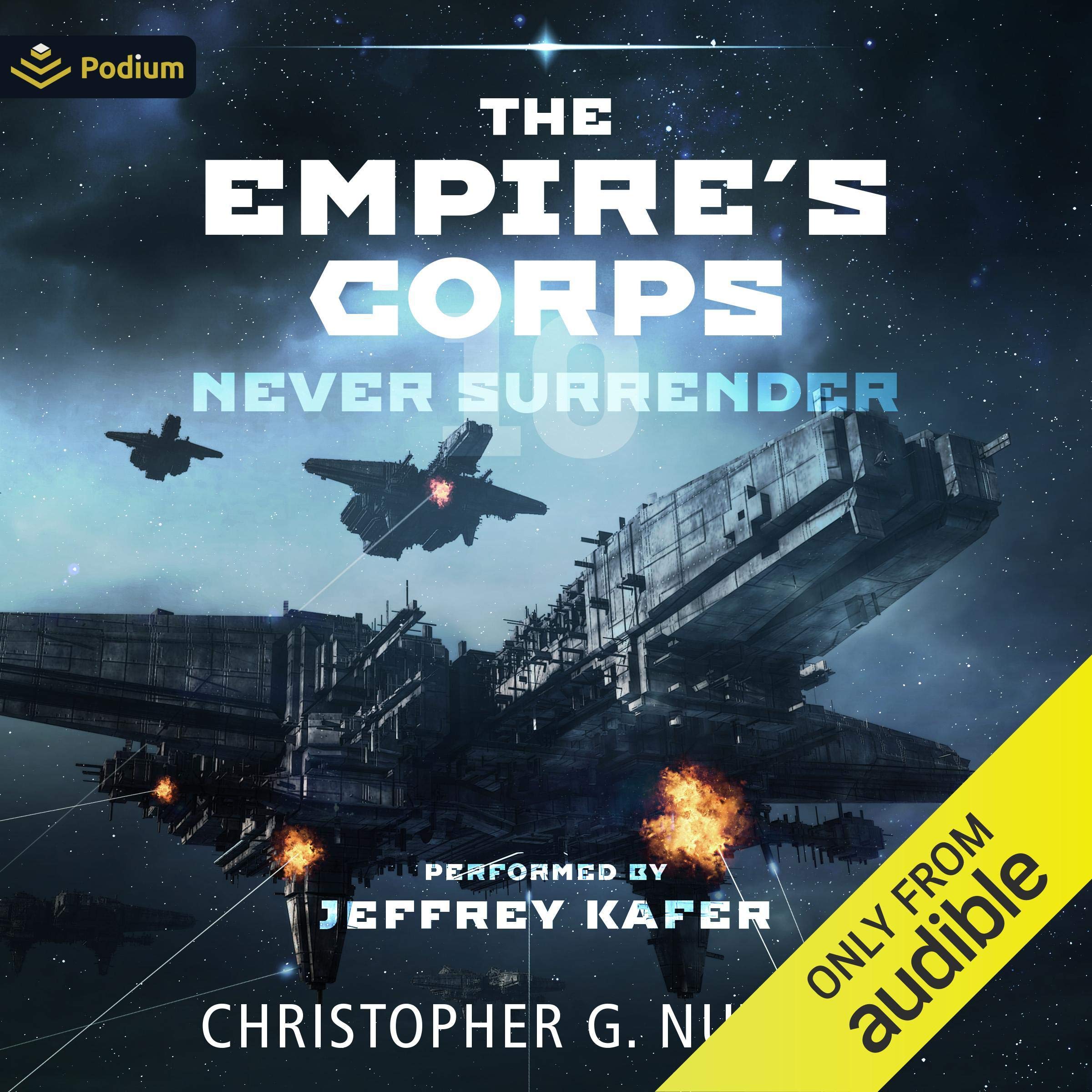 Cover art for Never Surrender
