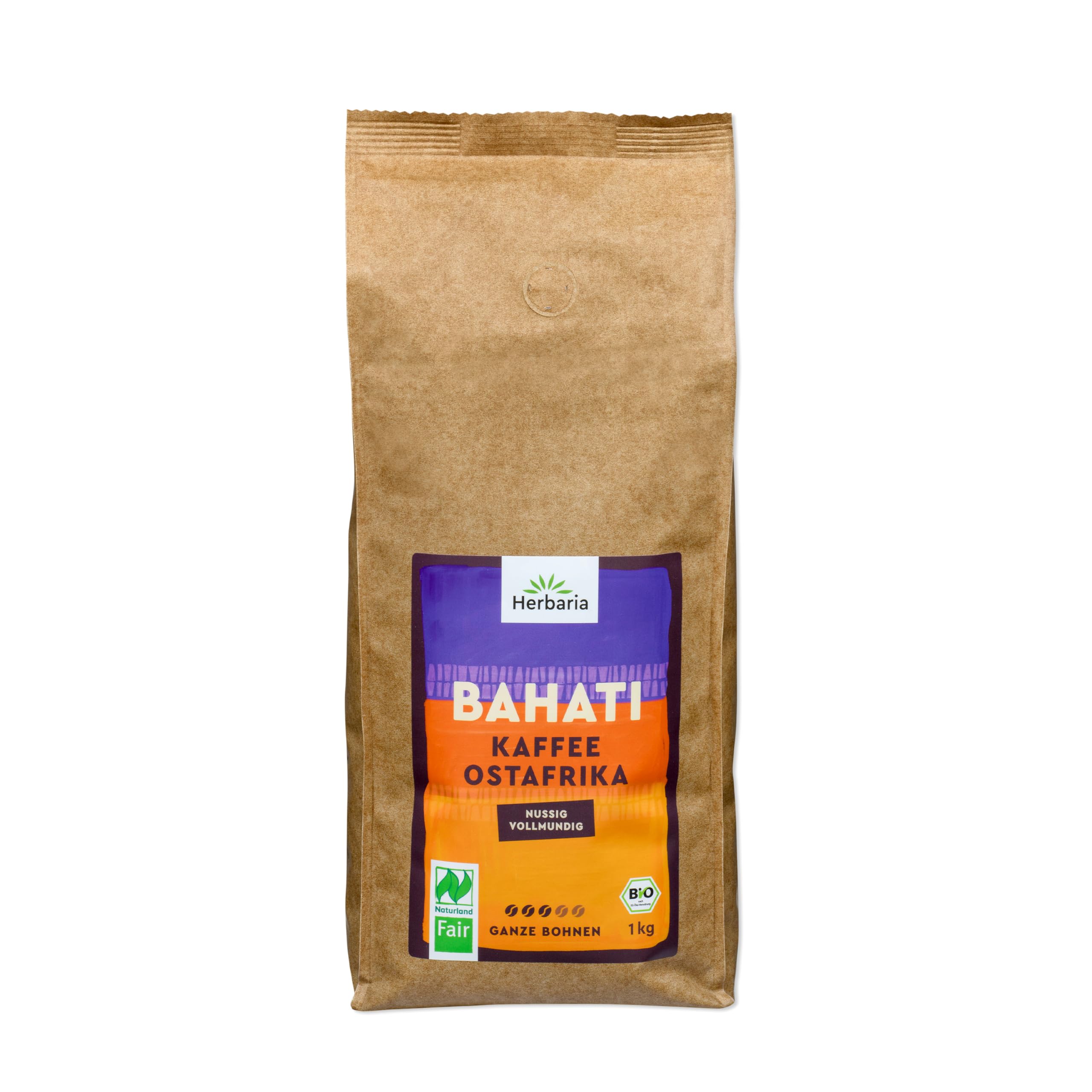 Bahati Kaffee ganze Bohne bio 1000 g