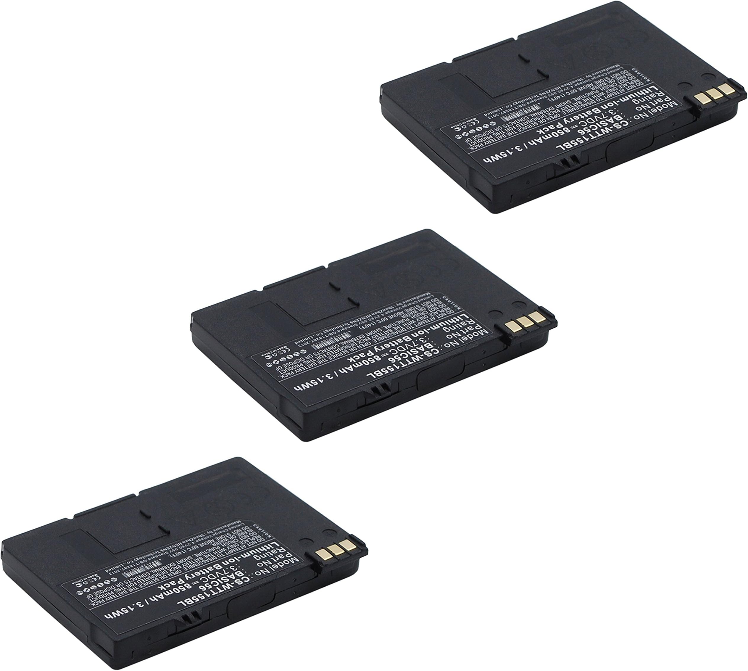 Synergy Digital Way Systems MTT 1500 Credit Card Reader Battery Combo-Pack Includes: 3 x SDPOS-L1932 Batteries