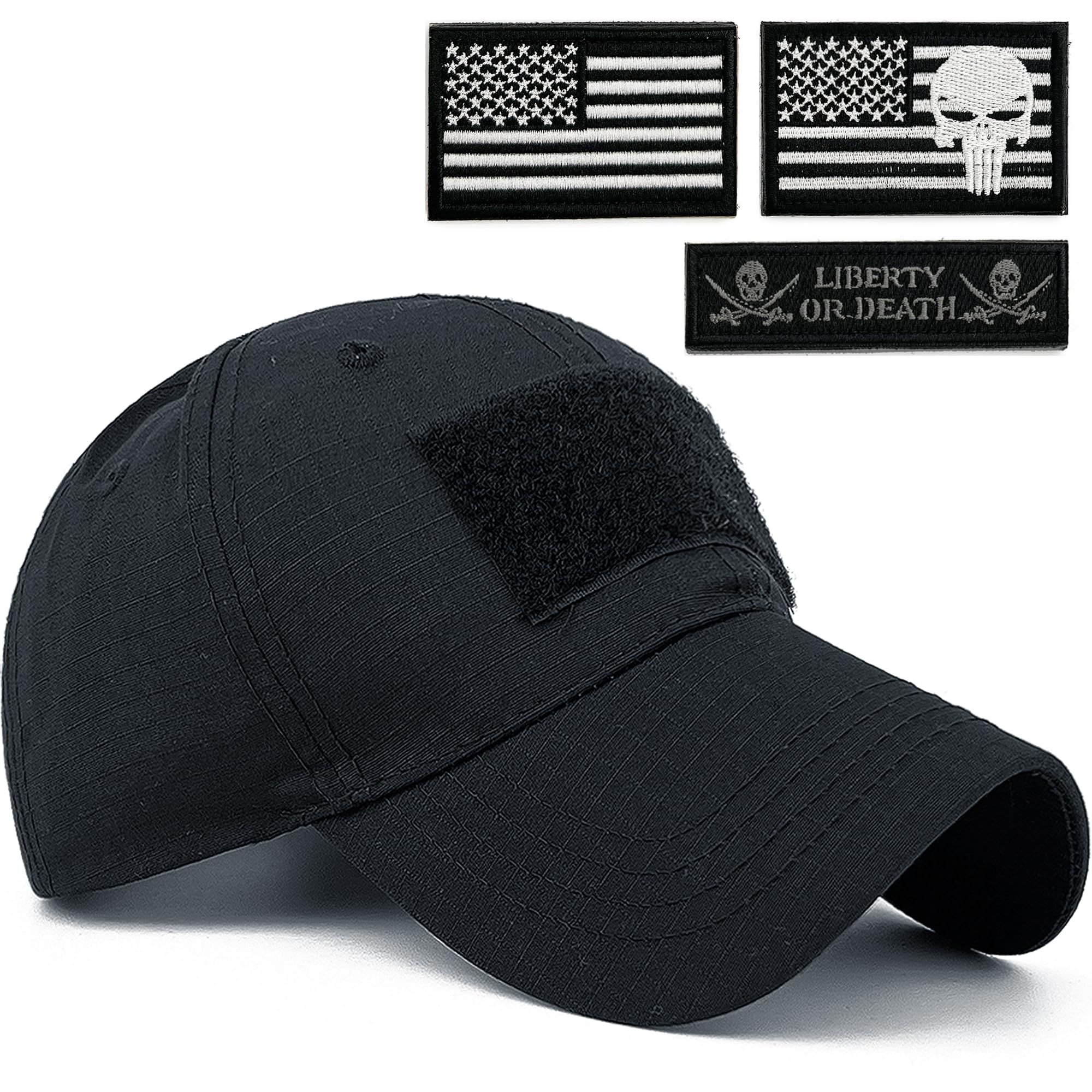 Mens Camo Baseball Hats with American Flag USA Patch Tactical Operator Patriotic Caps US Army Military OCP Ball Hat