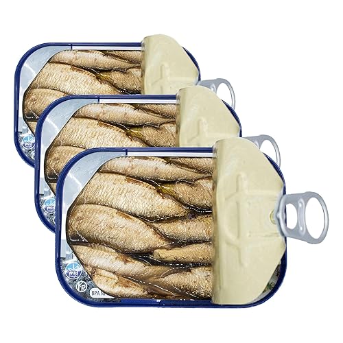 Miniatura 11 de MW Polar - Sardinas erizadas ahumadas, captura salvaje, en aceite de oliva, 3.52 onzas (Paquete de 1)