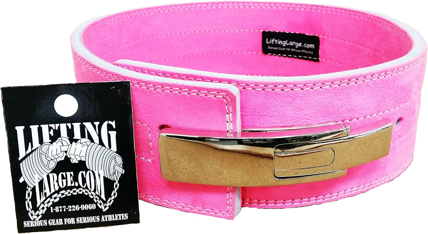 Pink Lever Powerlifting Belt - 10mm