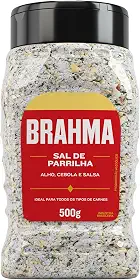 Brahma, Sal de Parrilha com Alho, Cebola & Salsa, 500 Gramas