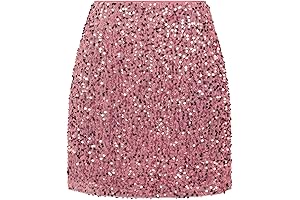 Seize the Spotlight in Country Stardom with this Shimmering Sequin Skirts for...