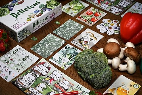 Miniatura 3 de Delicioso juego de cartas un ingenioso juego de jardinería con frutas y verduras para 1-100 jugadores