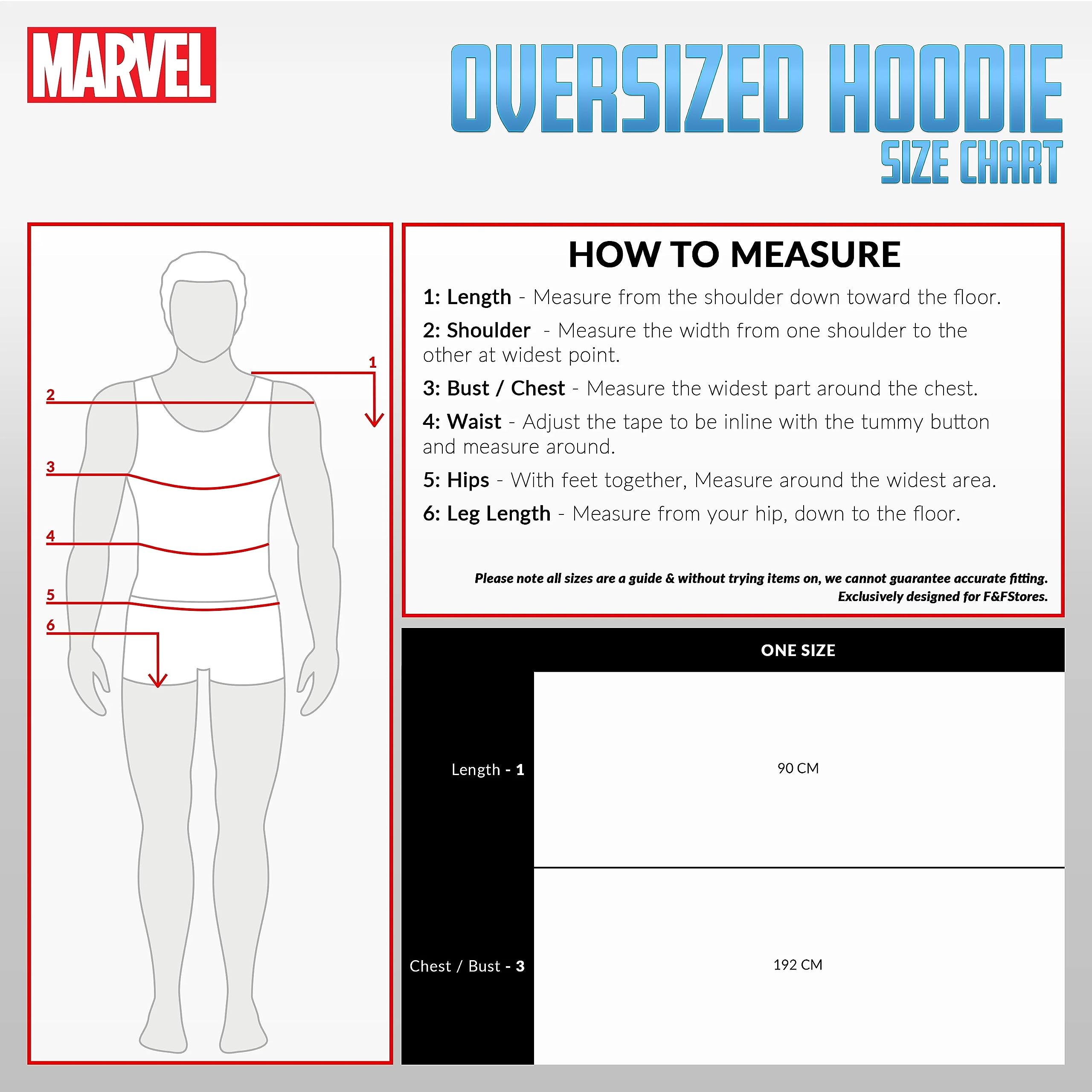 Marvel Felpa Uomo con Cappuccio Felpe Oversize Uomo in Pile Supereroi Avengers Captain America (Nero Avengers)