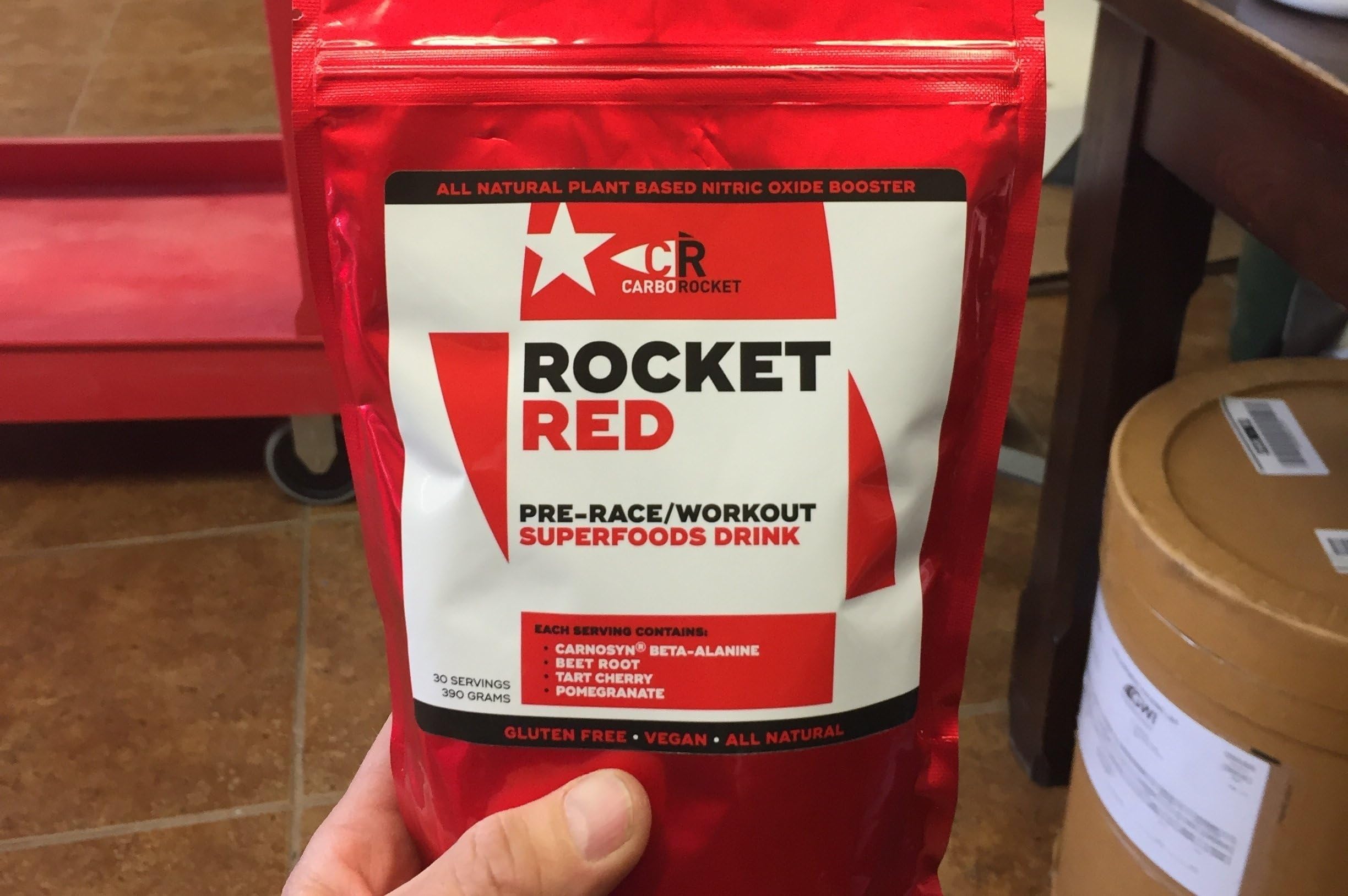 CarboRocket Rocket Red Pre-Race/Workout Drink 30-Servings