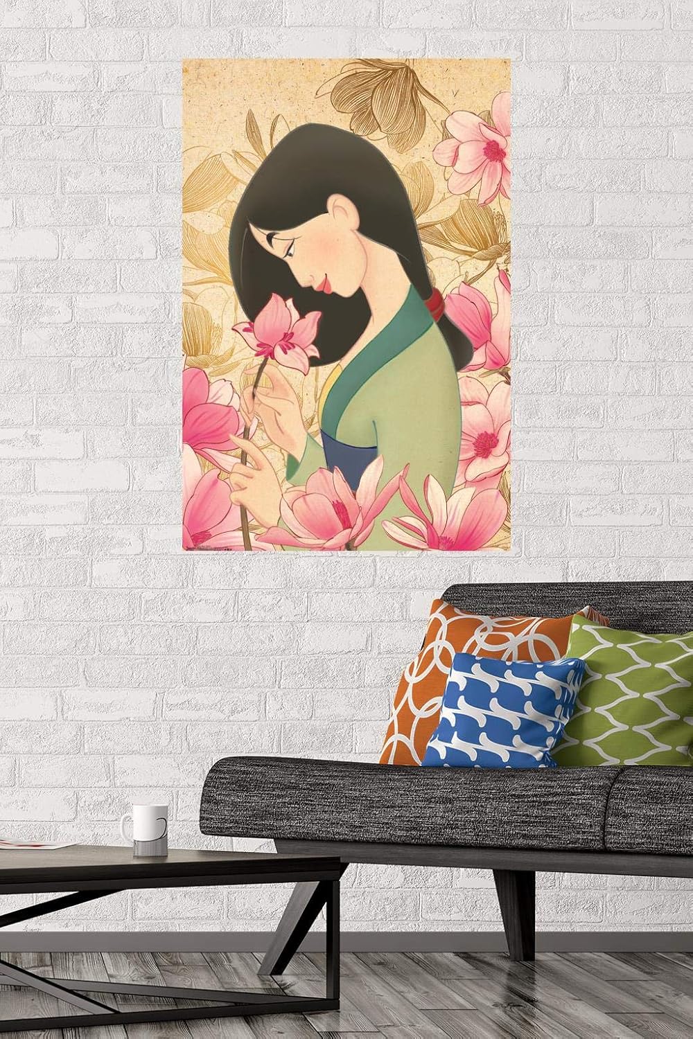 Disney Mulan-Flower Wall Poster