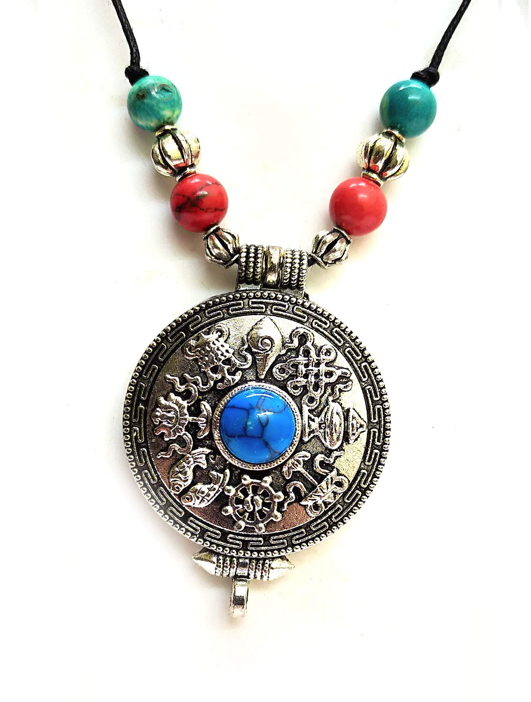 See full amazon price history chart for ASTROGHAR Tibtan buddhist Tashi Thagye eight Lucky Symbol Ashta Mangala Mandala Om Necklace Big Size Pendant Necklace Locket With Secret Compartment ASTROGHAR Tibtan buddhist Tashi Thagye eight Lucky Symbol Ashta Mangala Mandala Om Necklace Big Size Pendant Necklace Locket With Secret Compartment (B0CJF2L4JF) Amazon Price History, Amazon Price Tracker