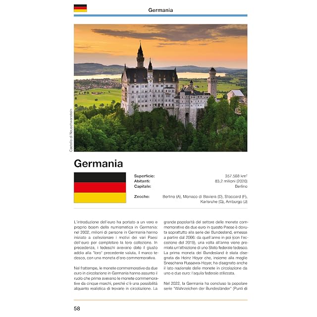 Foto 4 de 7 de Leuchtturm 372916 Catálogo de 2 Euros 2025 con Ilustraciones e información sobre Todas Las Monedas de Dos…