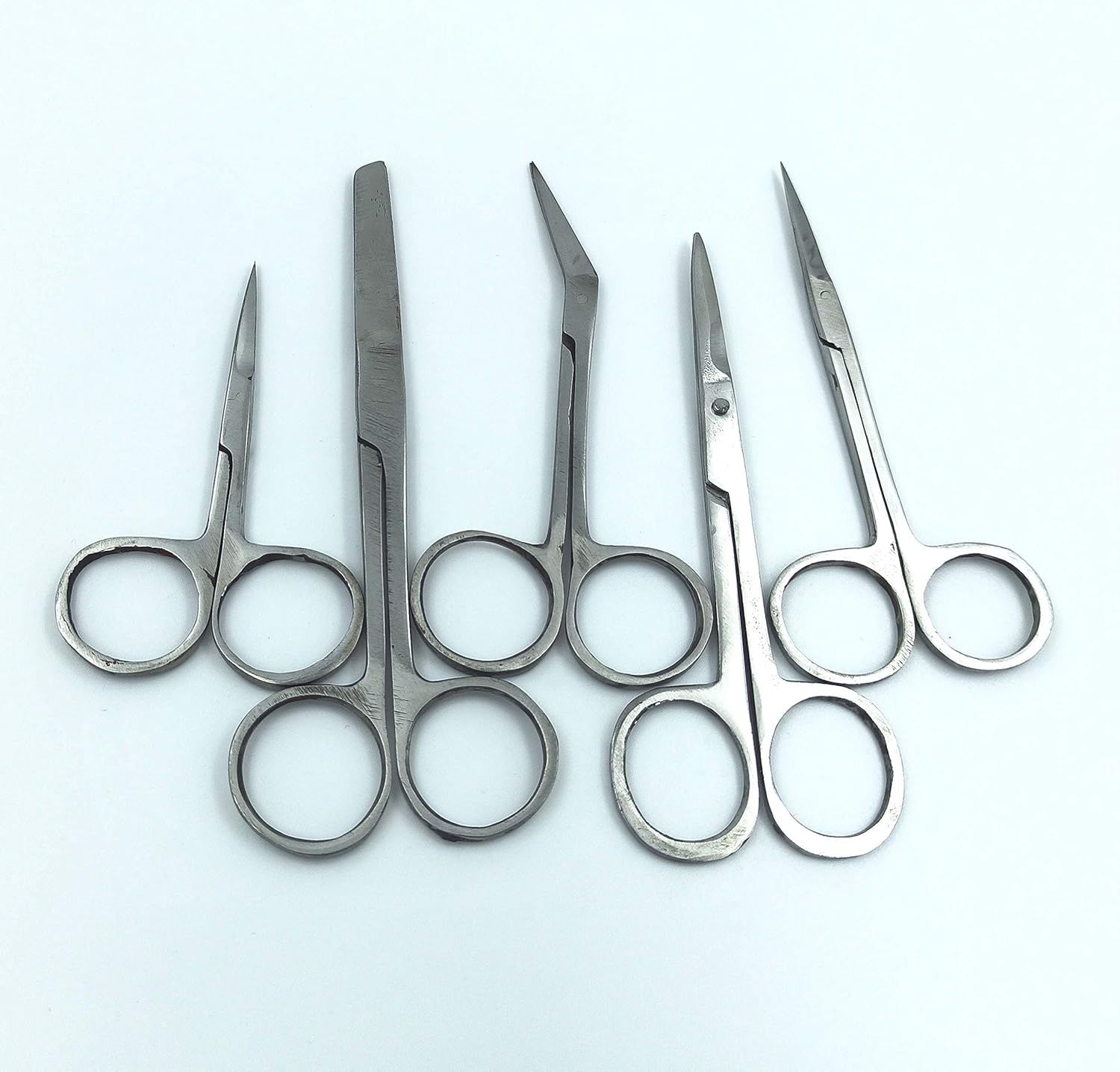 CRAFTWAFT Dissection Scissor Set of 5 Biology Laboratory Equipment for