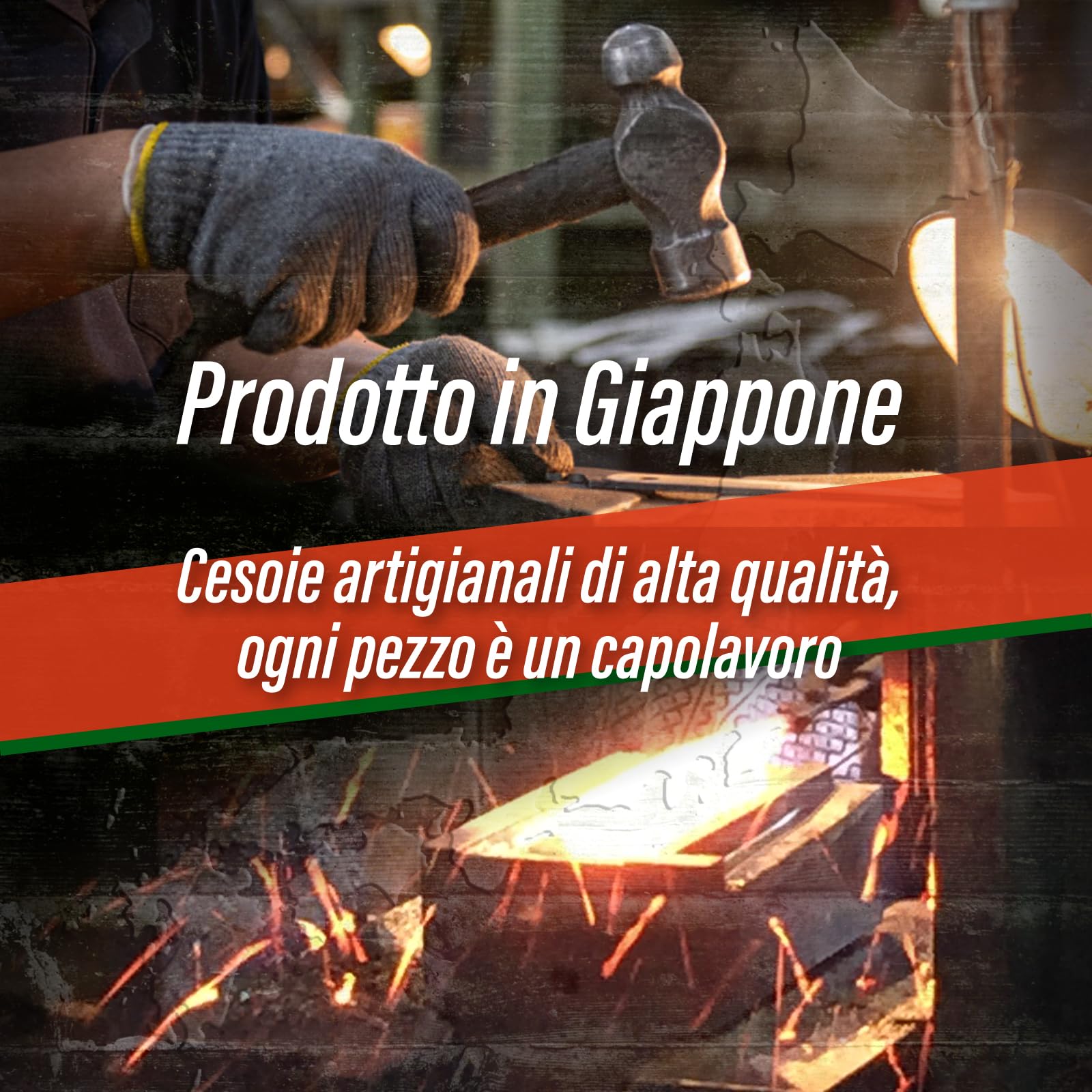 SUIZAN Cesoie per siepi 575mm Forbici da potatura giapponesi professionali
