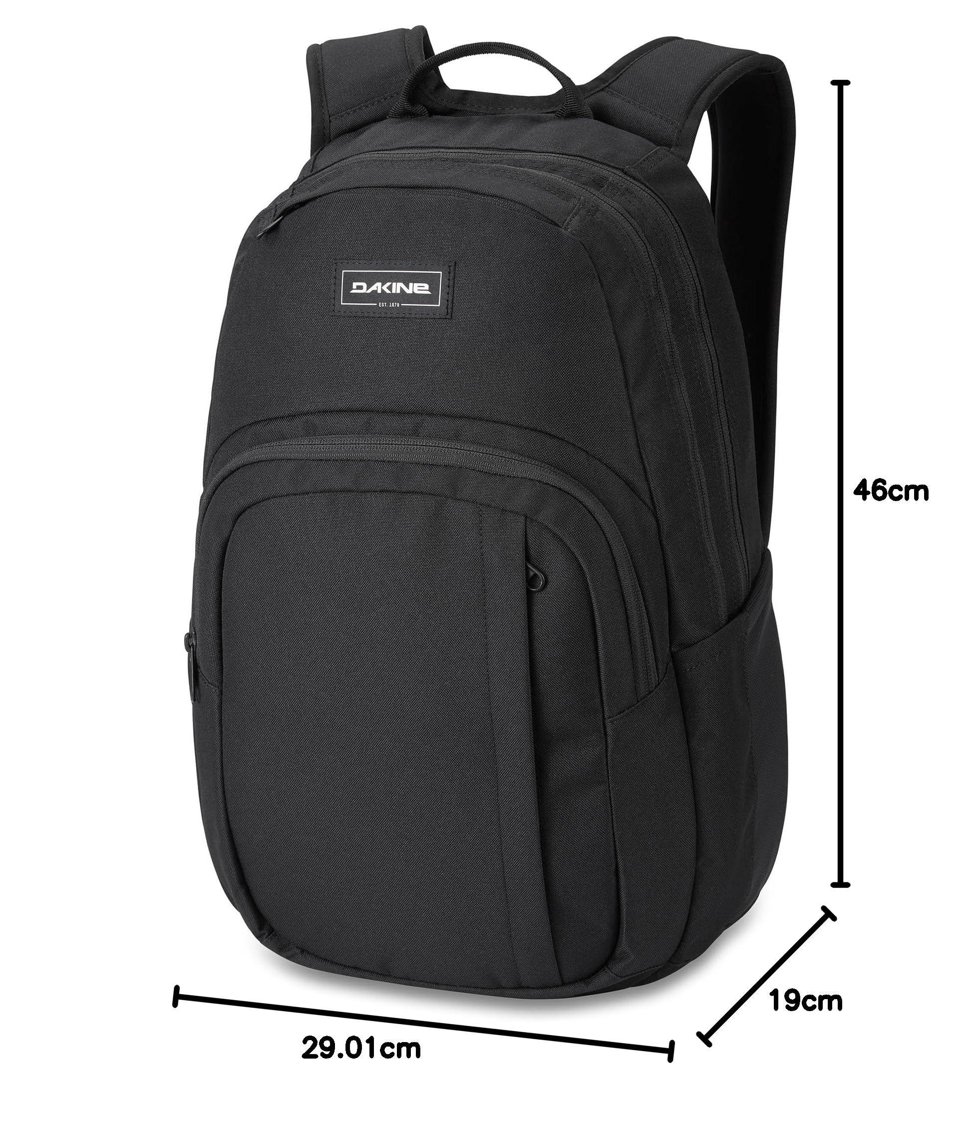 Dakine Mochila Campus M grande, 25 litros, mochila resistente con compartimento para el portátil y respaldo acolchado Mochila para la escuela, la oficina, la universidad y salidas de un solo día