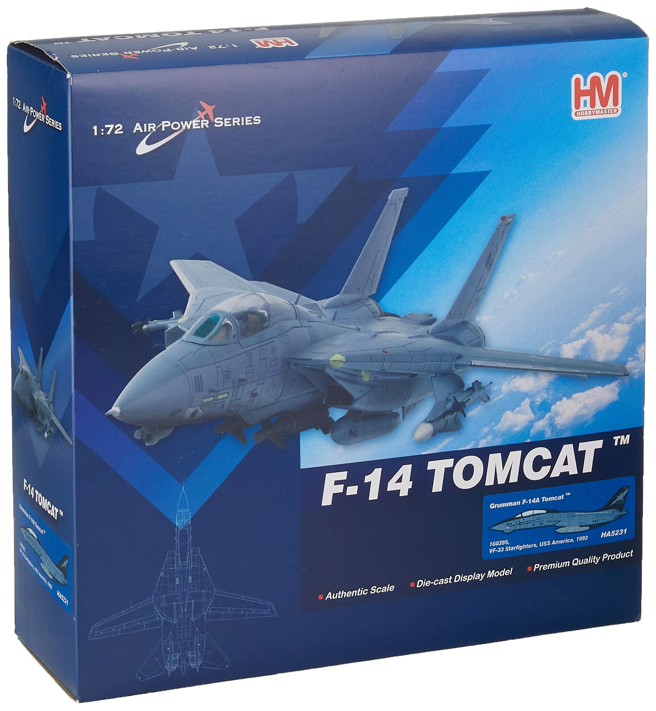 Amazon | HOBBY MASTER 1/72 F-14A トムキャット 第33戦闘飛行隊
