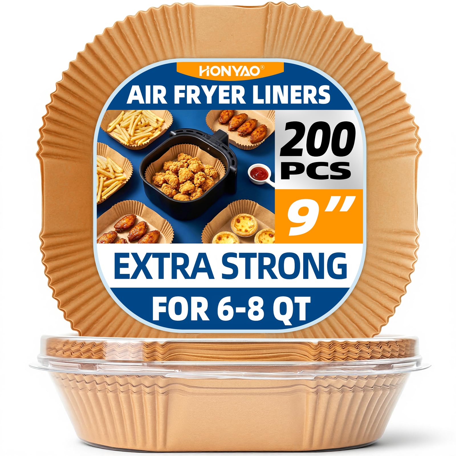 Papier friteuse air cuisine propre repas de famille 8L