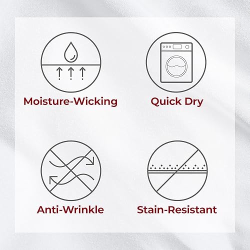 Miniatura 5 de Mellanni - Sábana encimera refrescante de tamaño California King tipo hotel de lujo de 1800 hilos. Esta es la sábana más suave, que no se arruga ni