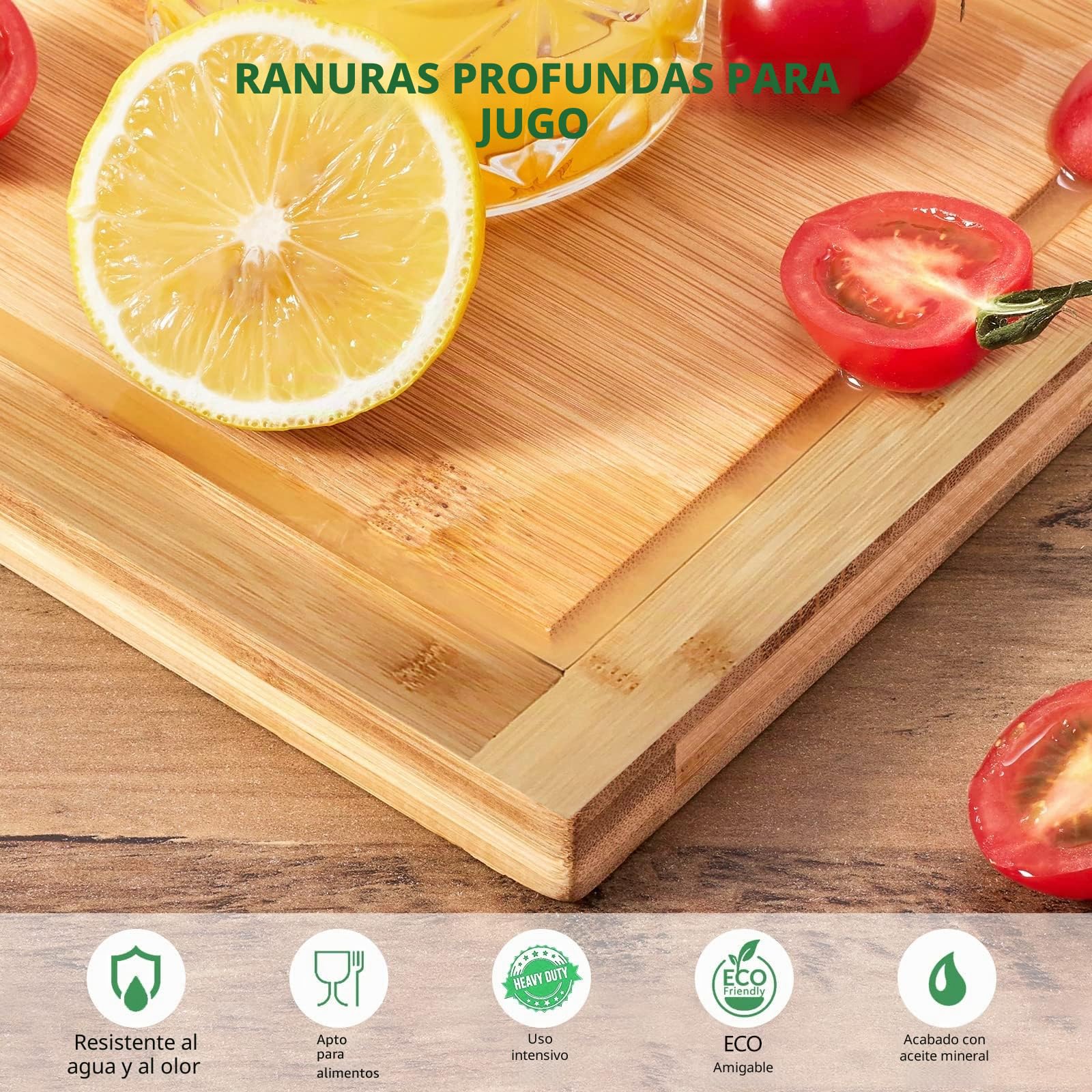 Tabla de cortar Hifybaty sobre el fregadero, tabla de cortar expandible sobre el fregadero, tablas de cortar de bambú con ranura para jugo, tabla de cortar para fregadero de cocina