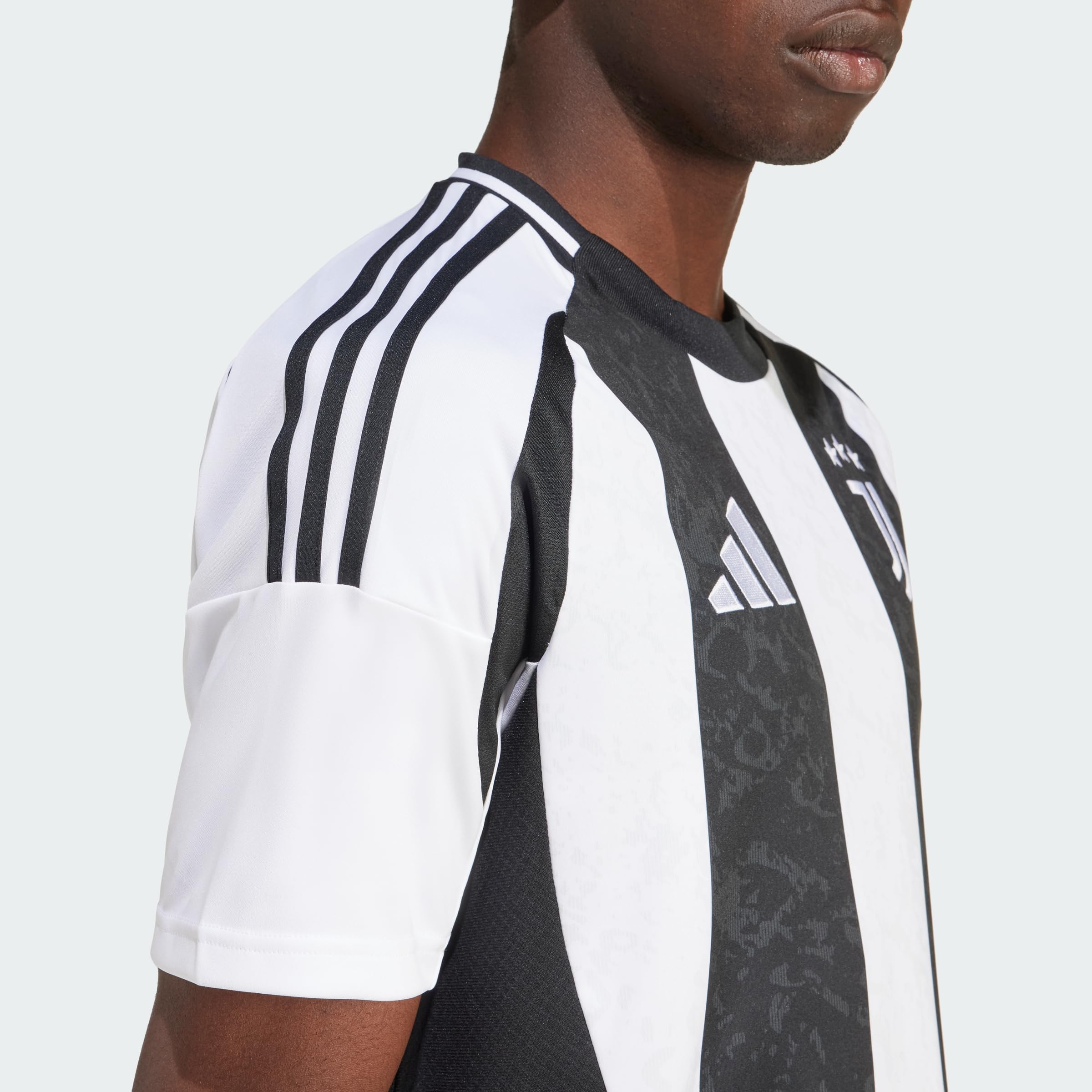 adidas IS8002 - Camiseta M/C, Color Blanco y Negro