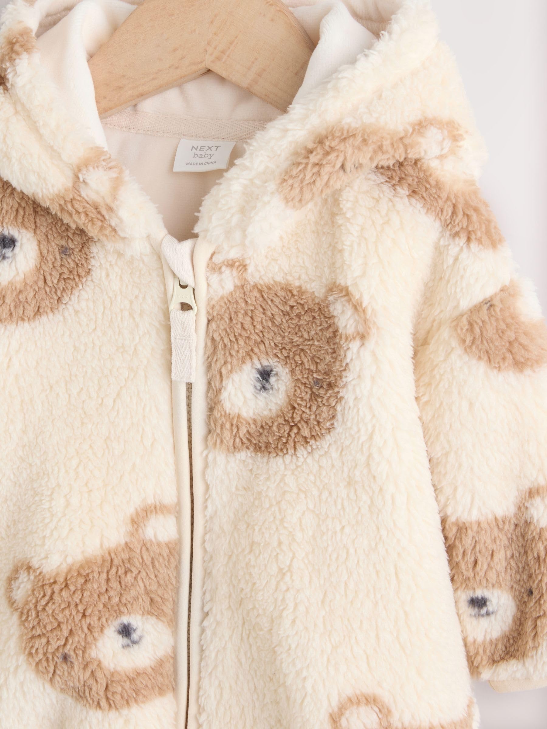 NEXT Bébé garçon Veste zippée en polaire
