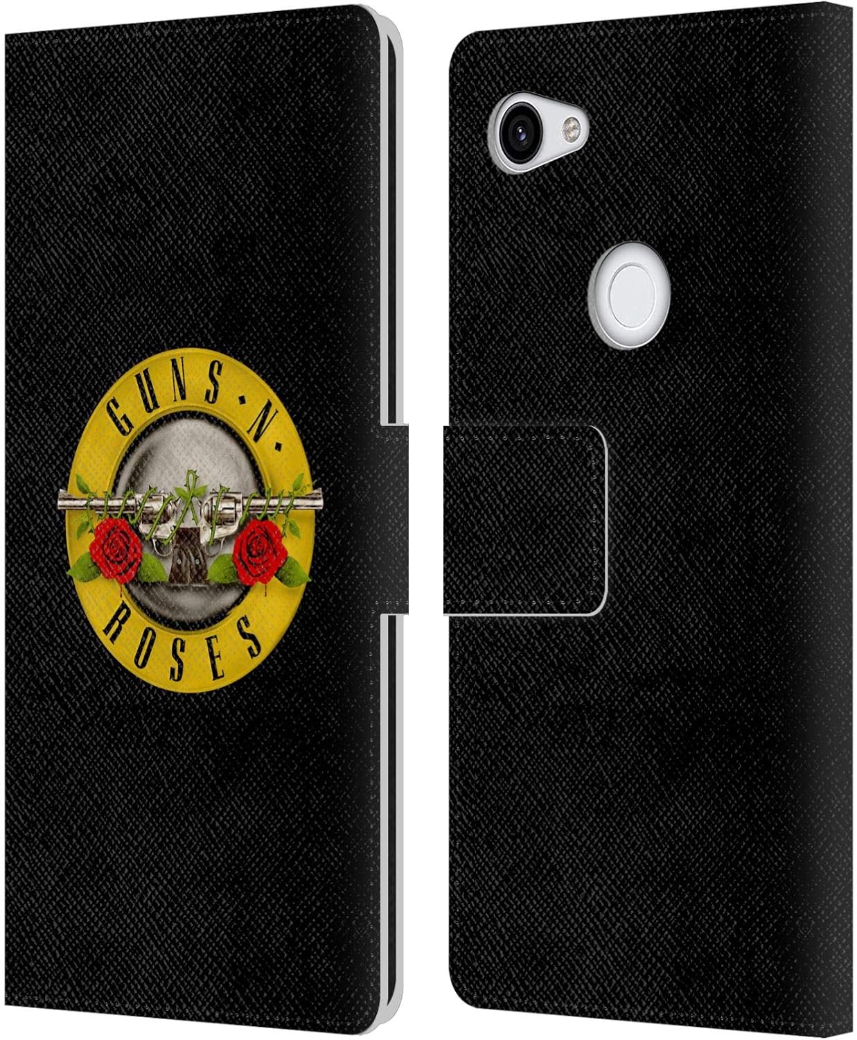 Head Case Designs Officially Licensed Guns N' Roses Appetite for Destruction Key Art Leather Wallet Case Compatible with Google Pixel 9 / Pixel 9 Pro