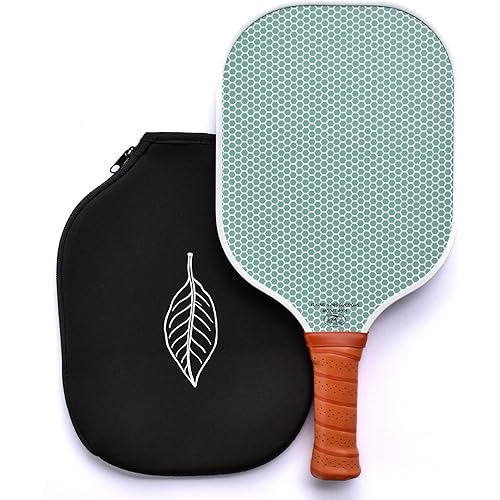 Flying H Pickleball Paddle | Carbon Fiber | Honeycomb Core | Timeless Design | USAPA Approved | Comfort Grip | Non-Slip Technology | Protective Neoprene Cover | Premium Paddle | Pickleball Racket