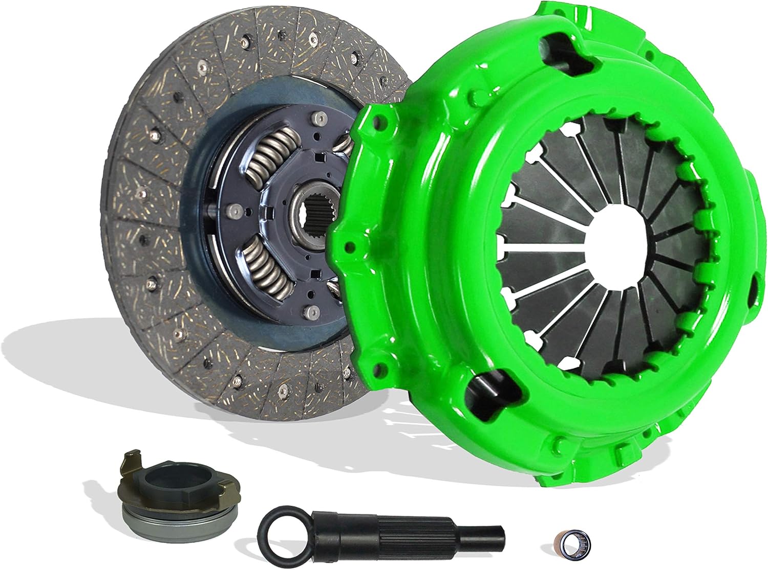 Clutch Kit Set works with Fusion Mercury Milan Mazda Protege S SE SEL Base Premier DX ES LX 2003-2009 2.0L 2.3L L4 GAS DOHC Naturally Aspirated (Stage 1)