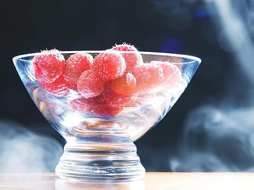 Miniatura 5 de Barski Vaso - Pies - Cuenco - para Postre -Helado - Salsas - Bocadillos - Caramelos - Frutas - Con Base Platino - 5" Diámetro - Fabricado en Europa