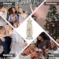 Vista 7 de Gfhzdmf Regalo de boda de 10º aniversario para esposa, marido, bolsa de vino, regalo de matrimonio de 10 años para mujeres y hombres, bolsa
