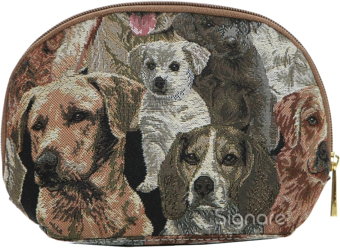 Signare Tapestry Cosmetic Bag Toiletry Makeup Bag for Women