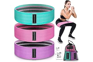 Fitness Blender's Fabric Workout Bands for All-Level Fitness