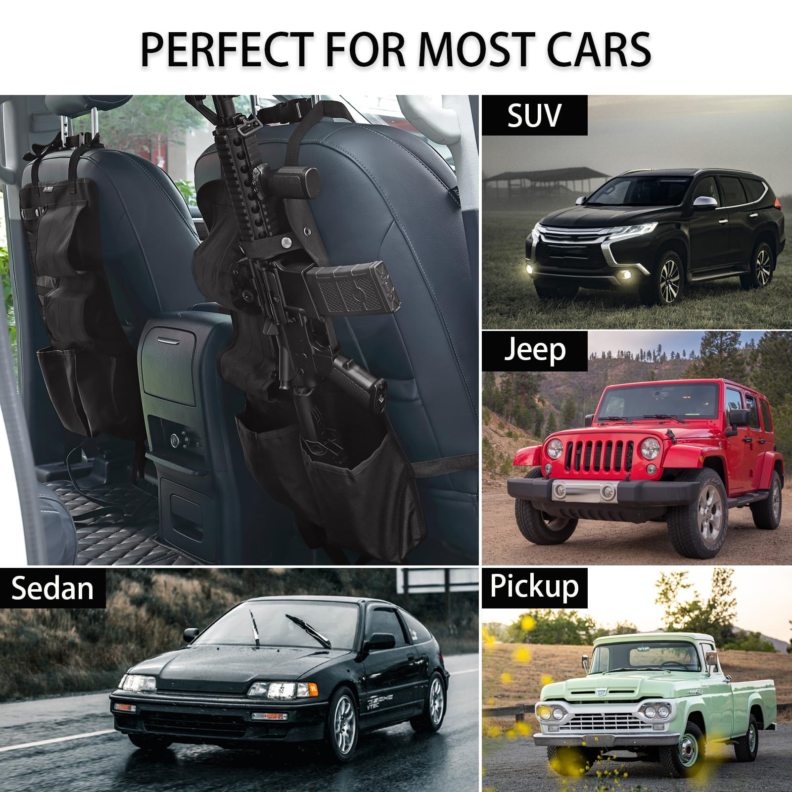 ライフルホルダー ジープ車載用