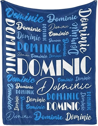 Miniatura 2 de Manta personalizada con nombre para adultos y niños, manta de franela personalizada (color 18, 30 x 40 pulgadas)