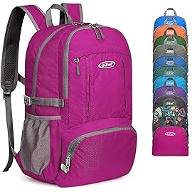G4Free 40L Lightweight Packable Hiking Backpack, Waterproof Travel Daypack